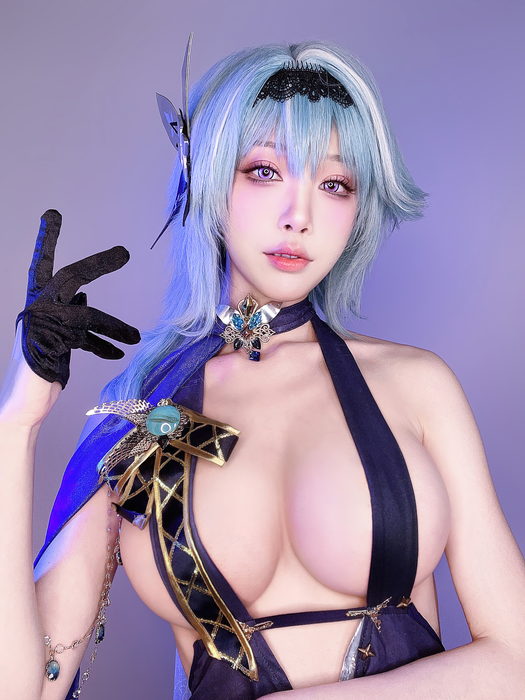 图片[1]-水淼Aqua – NO.167 エウルア❄️ドレス [30P]-XikXak